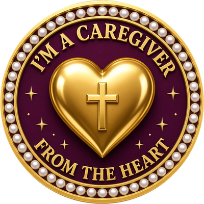 I'M A Caregiver from the Heart badge